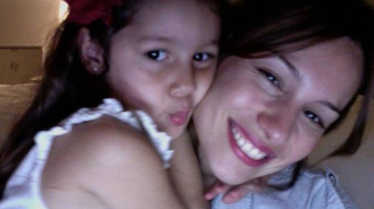Pampita y su hija Blanca. Pampita y su hija Blanca.
