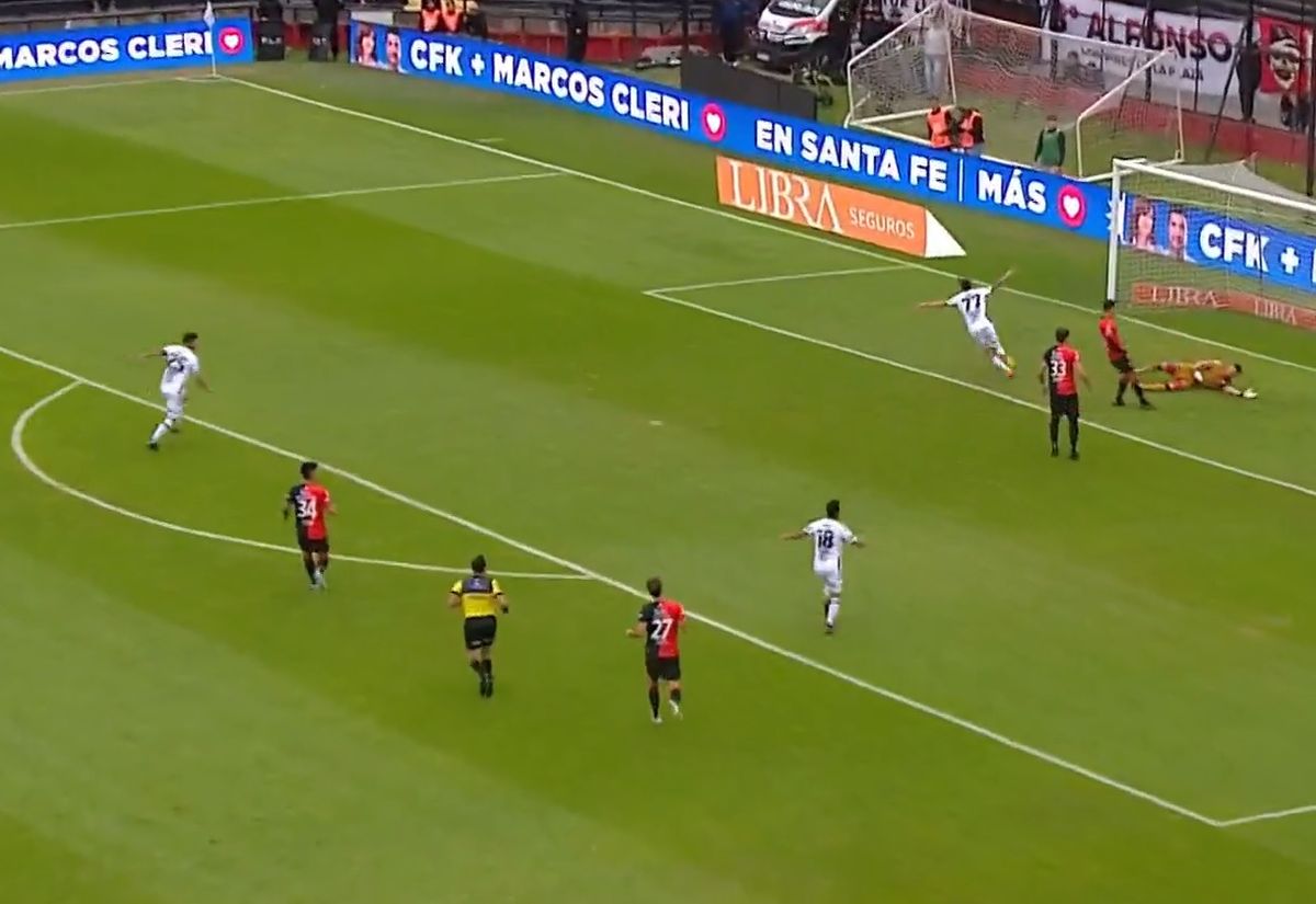 Colón durmió la siesta y Central Córdoba golpeó temprano: así fue el gol del Ferroviario