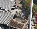 Se derrumbó una tribuna del estadio de Ferro. Se derrumbó una tribuna del estadio de Ferro.