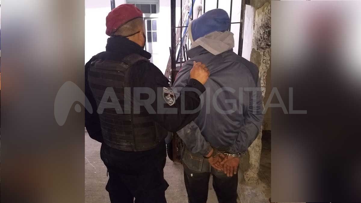 El presunto ladrón fue detenido en Gobernador Crespo y Las Heras y trasladado a la Seccional Primera&nbsp;