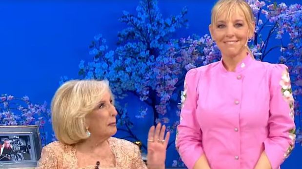 Mirtha Legrand y Jimena Monteverde compartieron años de trabajo en la histórica mesaza.