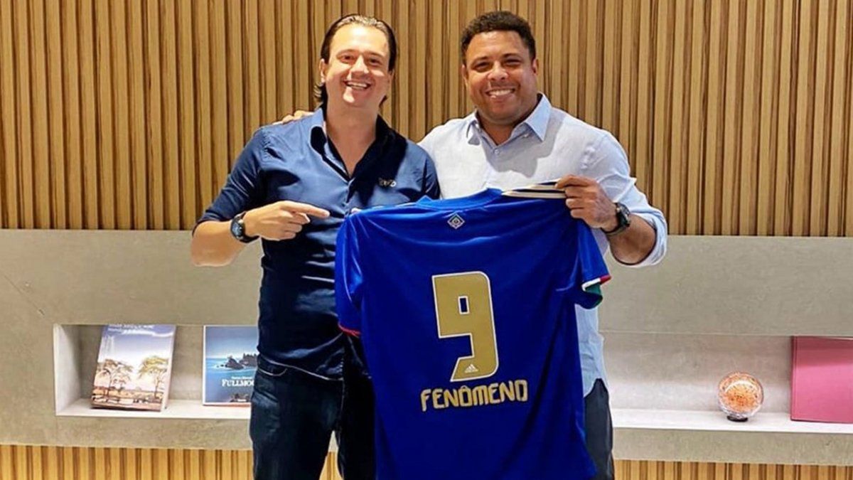 Ronaldo Nazário se convirtió en el accionista mayoritario del Cruzeiro de Brasil