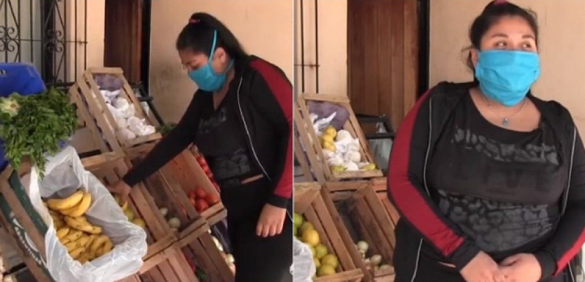 Joven salte&ntilde;a abri&oacute; una verduler&iacute;a