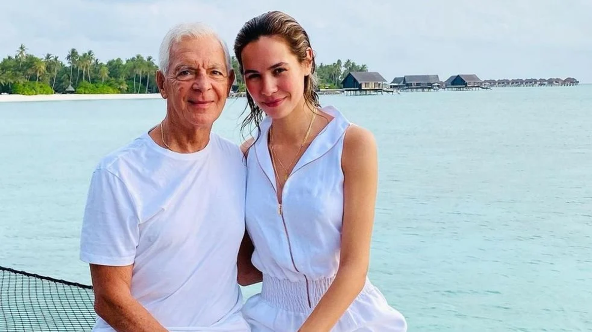 ¡Se agranda la familia! Eduardo Costantini sería padre de trillizos junto a Elina Fernández