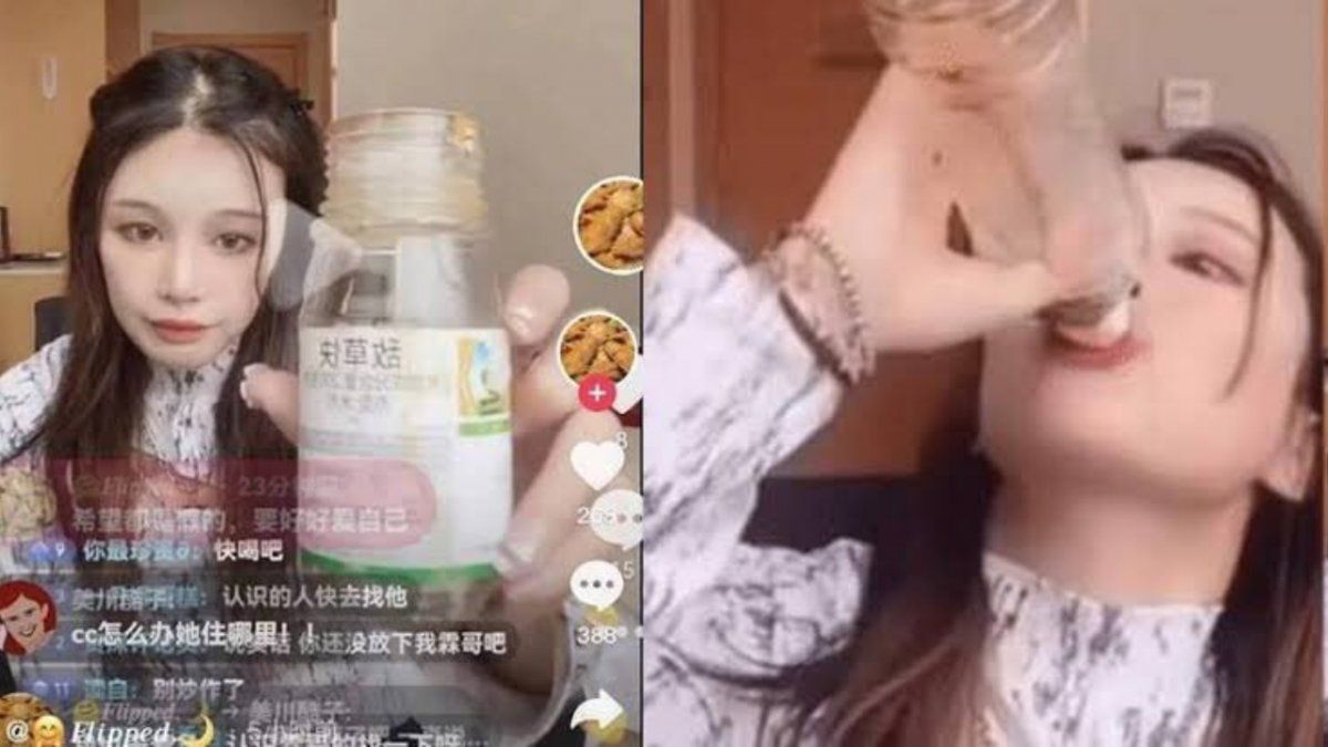 Influencer china muere tras ingerir un pesticida durante transmisión: atravesaba por una depresión