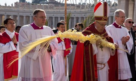 el papa en domingo de ramos: cuando nos calumnien, miremos a cristo en la cruz el papa en domingo de ramos: cuando nos calumnien, miremos a cristo en la cruz