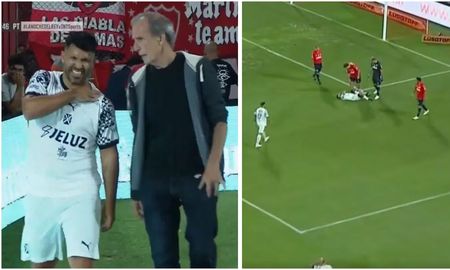 El Kun Agüero se retiró lesionado a los 10 minutos en la Noche del Rey. El Kun Agüero se retiró lesionado a los 10 minutos en la Noche del Rey.