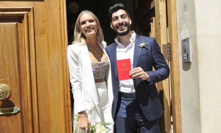 Facundo Moyano se casó con Eva Bargiela por Civil Facundo Moyano se casó con Eva Bargiela por Civil