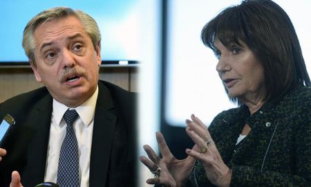 bullrich y fernandez se cruzaron por los protocolos de seguridad bullrich y fernandez se cruzaron por los protocolos de seguridad
