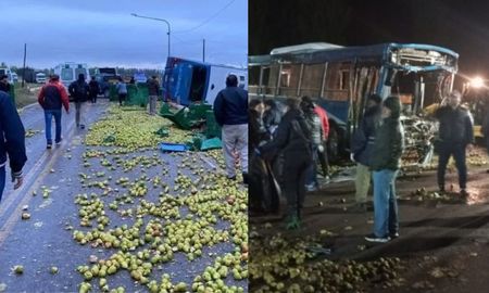 Una tragedia en Mendoza dejó tres muertos y 20 heridos, tras un fatal choque entre un camión y un colectivo. Una tragedia en Mendoza dejó tres muertos y 20 heridos, tras un fatal choque entre un camión y un colectivo.