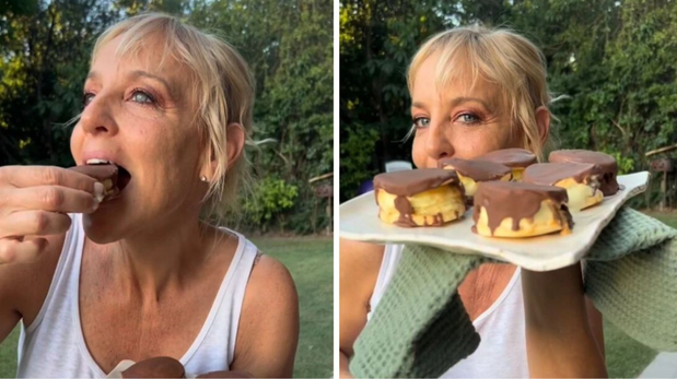 Alfajores helados en 3 pasos y con 3 ingredientes: la receta express de Jimena Monteverde.