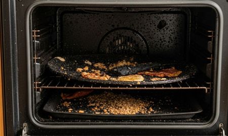 Un horno que está sucio puede quedar como nuevo con buenos productos. Un horno que está sucio puede quedar como nuevo con buenos productos.