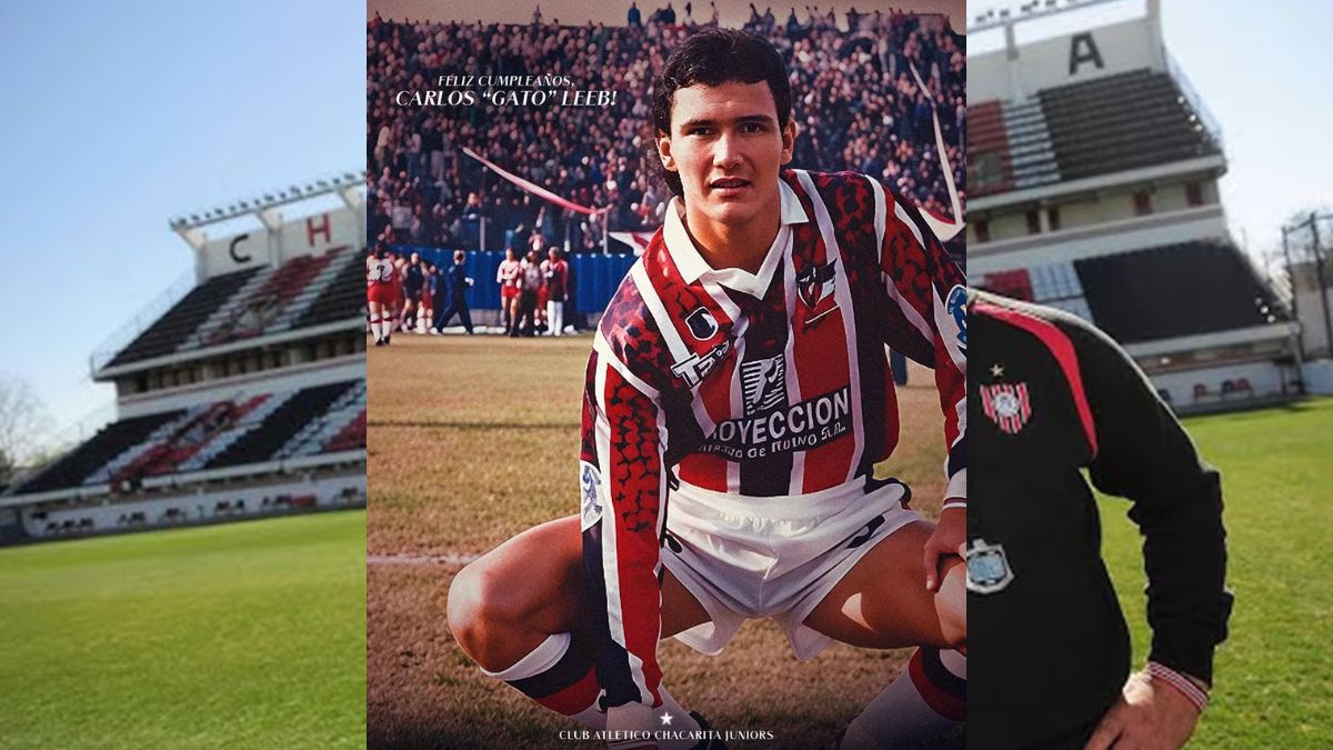 Carlos Leeb, ex futbolista de 57 años identificado con Chacarita Juniors. Carlos Leeb, ex futbolista de 57 años identificado con Chacarita Juniors.