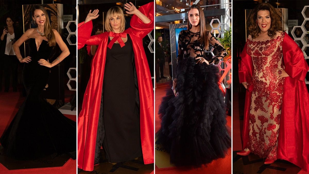 Los looks de lo famosos en los Martin Fierro