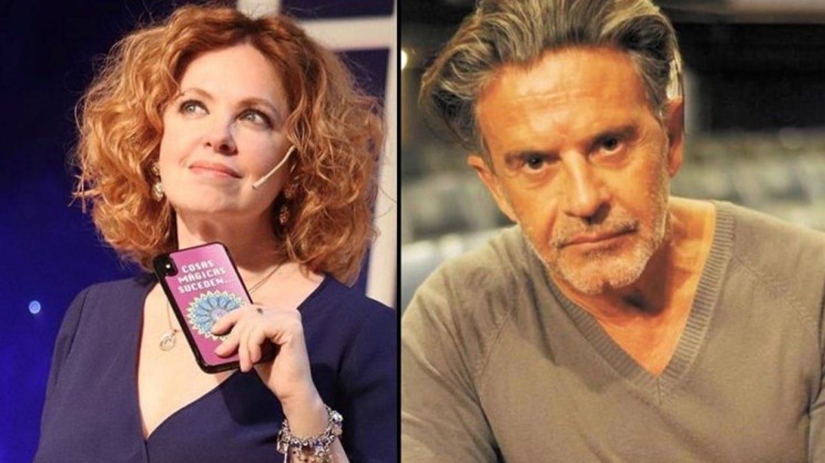 Andrea del Boca le paró el carro a Osvaldo Laport porque se sobrepasó en una escena de besos