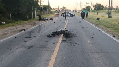 Dos personas fallecidas y un herido grave en el Cullen tras un accidente de motos en la Ruta 11