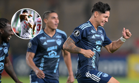 Bryan Castrillón marcó un golazo para Junior en la Copa Libertadores. Bryan Castrillón marcó un golazo para Junior en la Copa Libertadores.