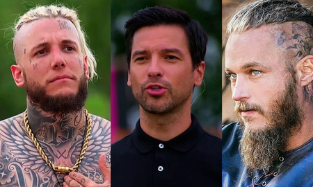 El hijo del exfutbolista fue comparado con Travis Fimmel, de la serie Vikingos, luego de ser visto usando una pala en plena competencia. El hijo del exfutbolista fue comparado con Travis Fimmel, de la serie Vikingos, luego de ser visto usando una pala en plena competencia.