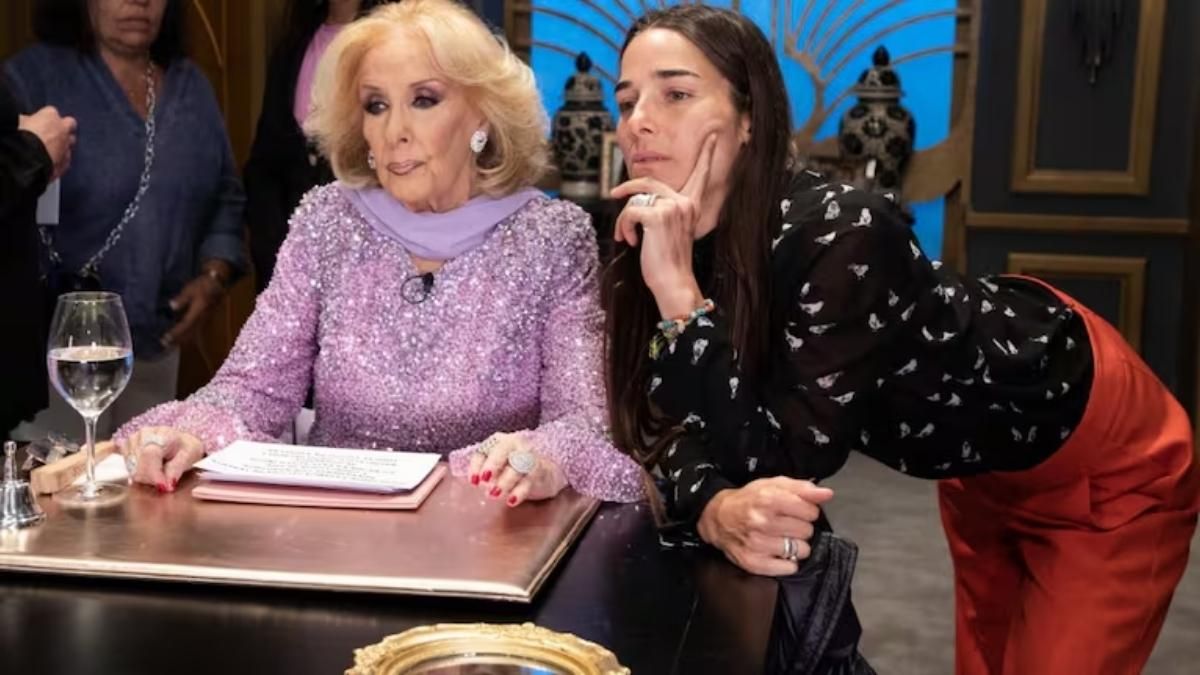 Mirtha Legrand y Juana Viale