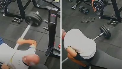 Brasil: un hombre murió mientras hacía press de banca en un gimnasio