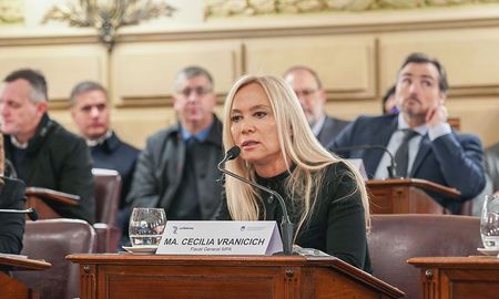 La jefa de los fiscales expuso ante la Convención Reformadora. La jefa de los fiscales expuso ante la Convención Reformadora.