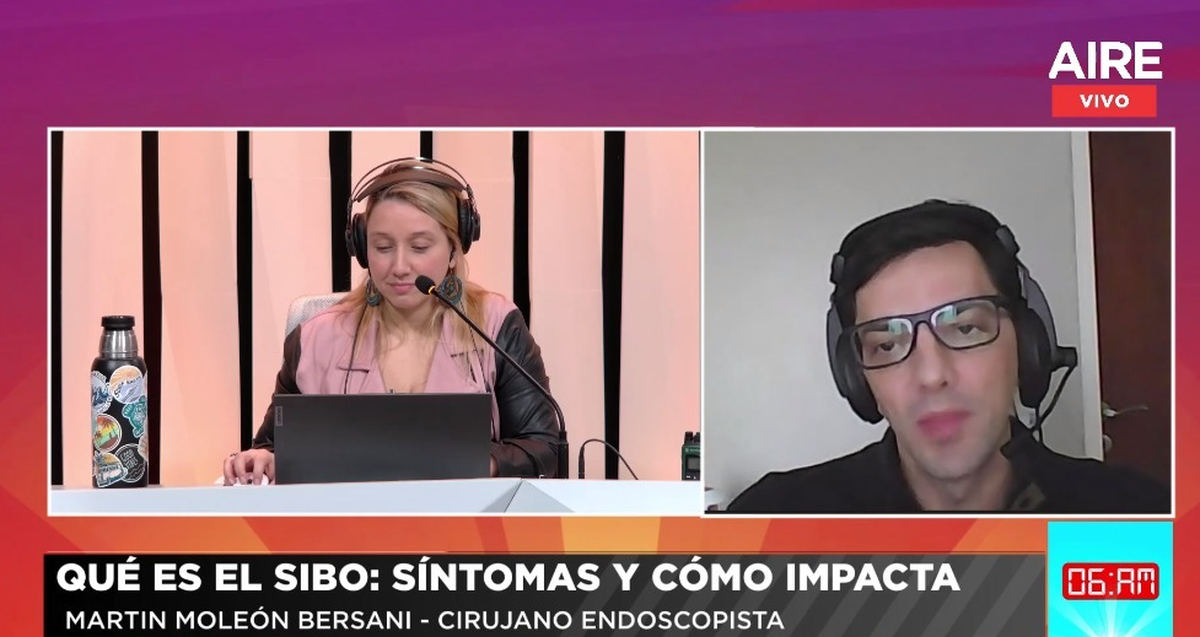 Valeria Amaya interviews endoscopic surgeon Martín Moleón Bersani about SIBO.