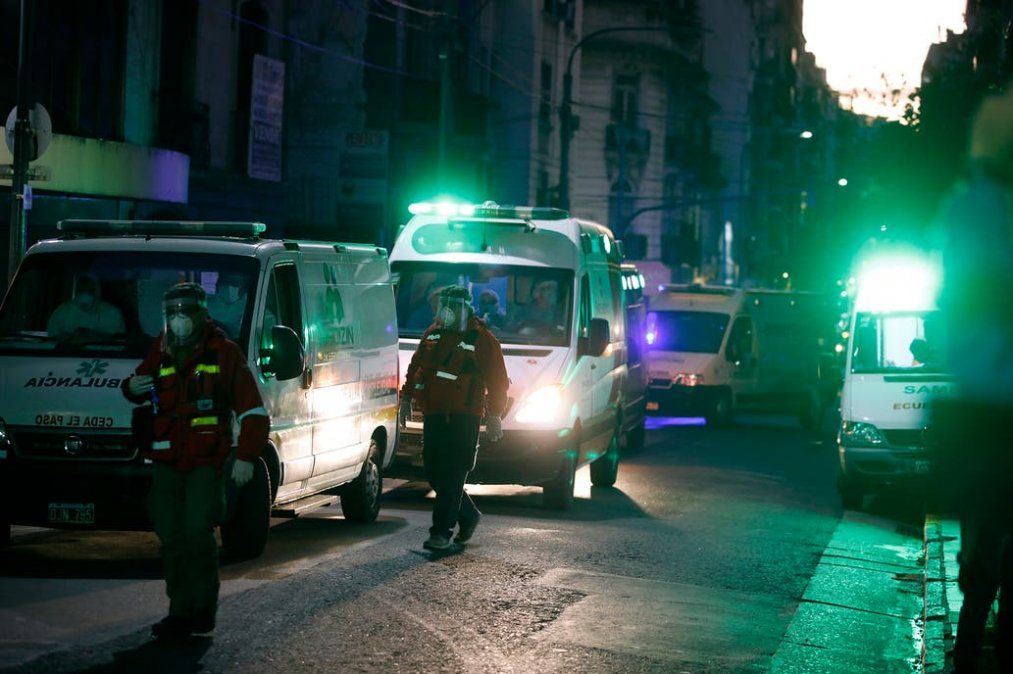 Evacuaron a 33 personas de un geri&aacute;trico en el barrio Recoleta de la Ciudad Aut&oacute;noma de Buenos Aires.&nbsp;