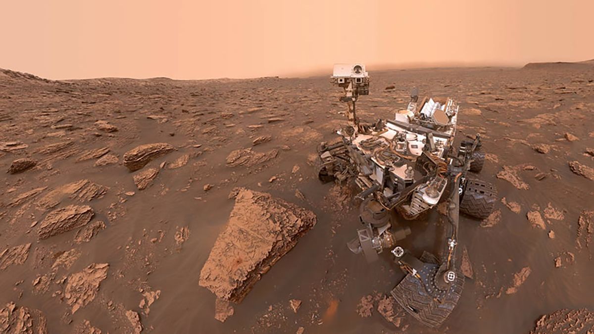 El Curiosity se hizo esta selfie en Marte el pasado 15 de Junio de 2018.
