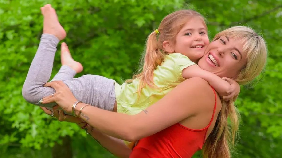 Jesica Cirio junto a Chloe, su hija de cinco años. Jesica Cirio junto a Chloe, su hija de cinco años.