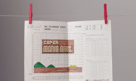 a mano y con pinceles, los videojuegos clasicos se disenaban lejos de las computadoras a mano y con pinceles, los videojuegos clasicos se disenaban lejos de las computadoras