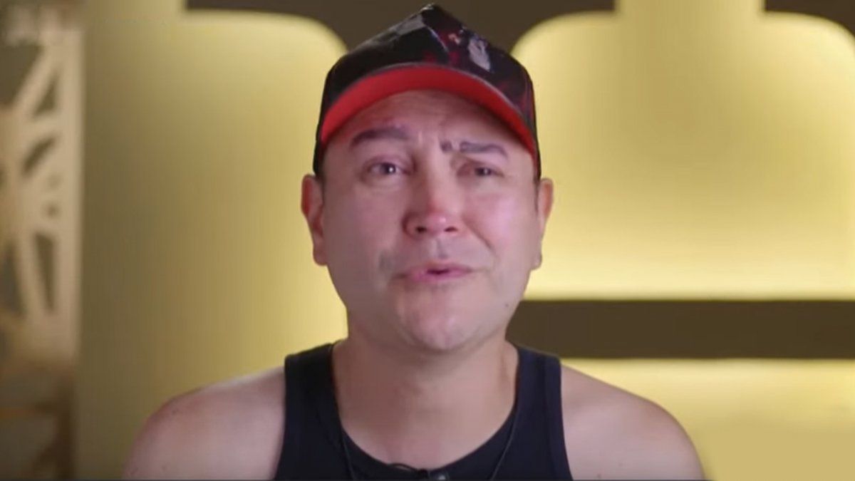 El cantante no aguantó la presión del programa