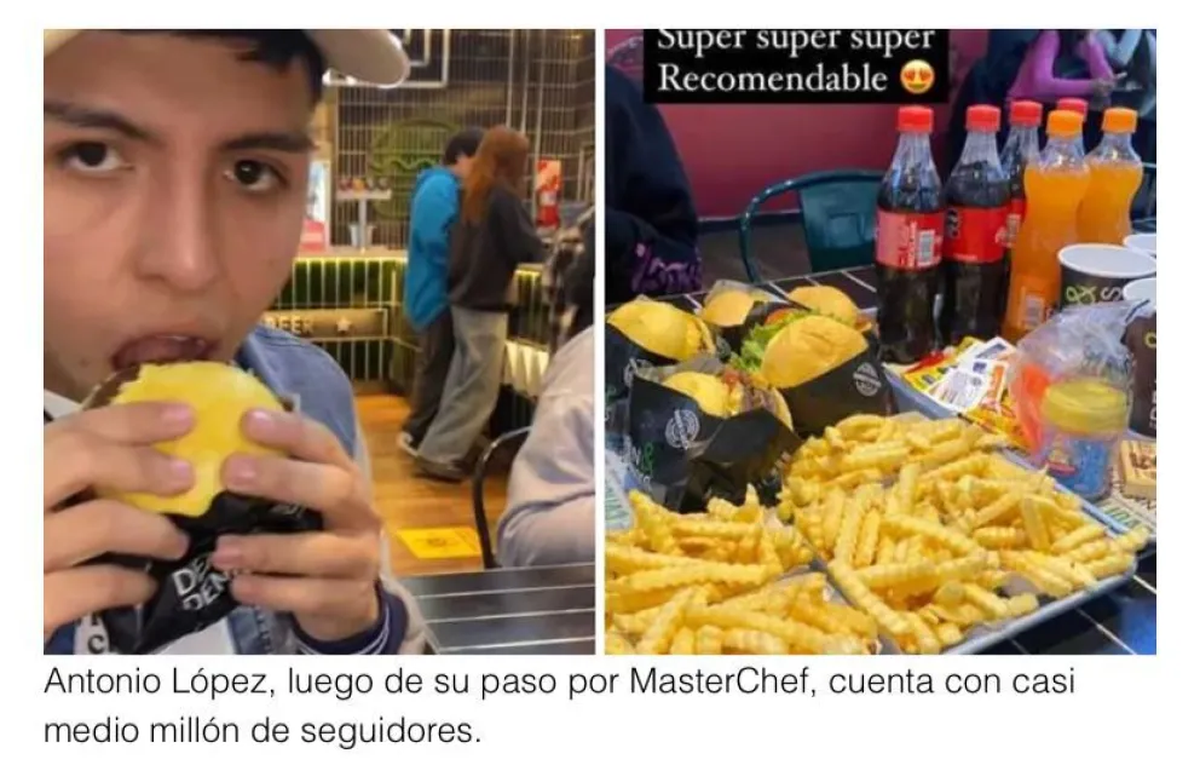 Antonio de MasterChef recibió varios regalos por su popularidad. Antonio de MasterChef recibió varios regalos por su popularidad.