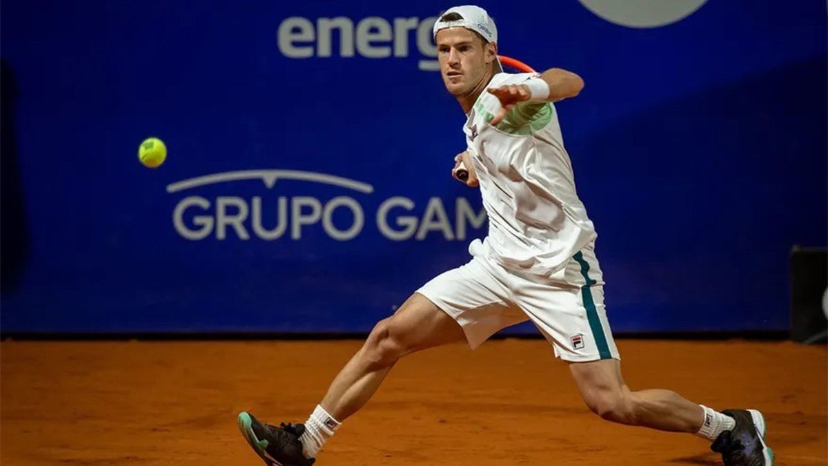 La lluvia dejó inconcluso el partido del Argentina Open entre Schwartzman y Cerúndolo
