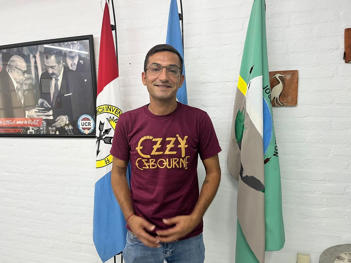 Andr&eacute;s Soperez, intendente de San Jos&eacute; del Rinc&oacute;n.