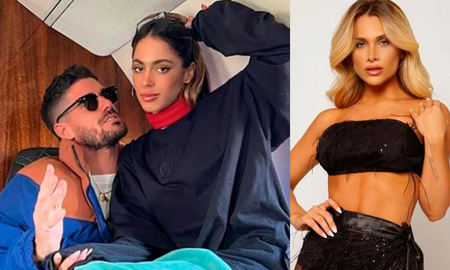 La modelo dio a entender en sus redes sociales que el futbolista estaría engañando a la cantante. La modelo dio a entender en sus redes sociales que el futbolista estaría engañando a la cantante.