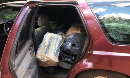 La droga fue descubierta por gendarmes del Escuadrón 50 “Posadas La droga fue descubierta por gendarmes del Escuadrón 50 “Posadas