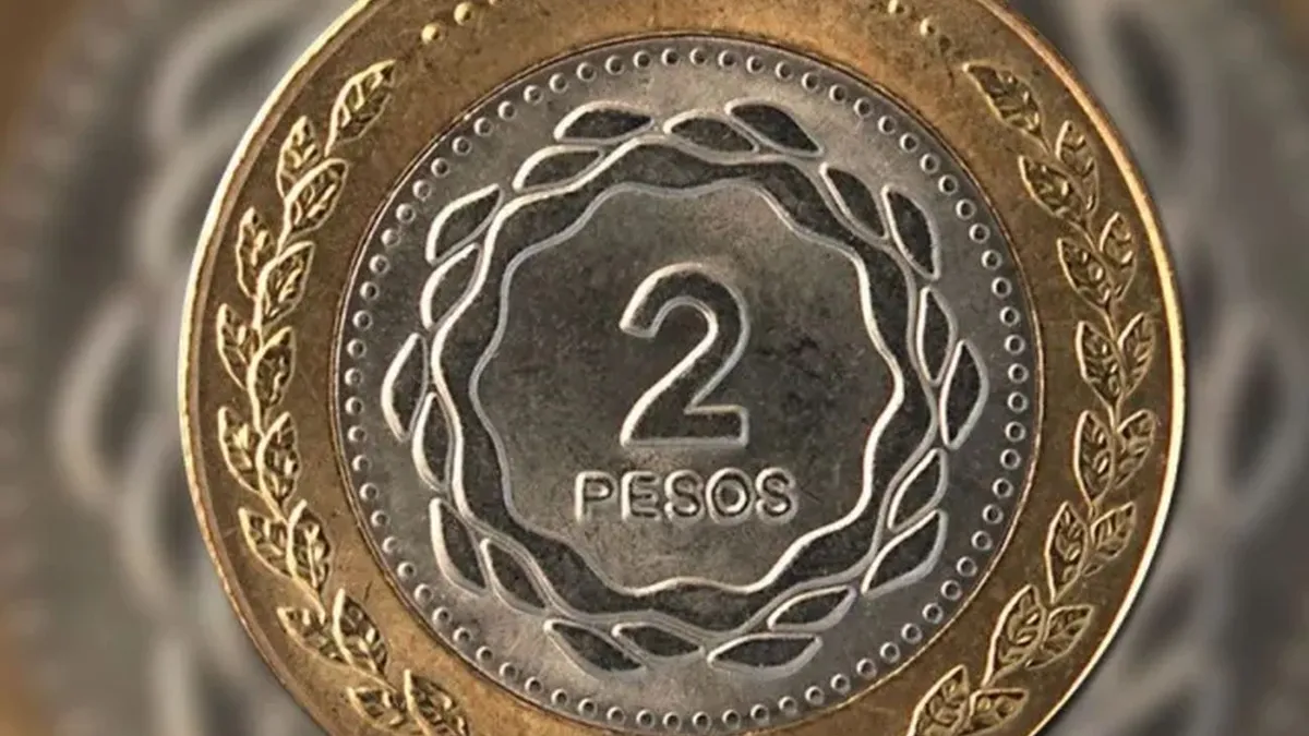 Ofrecerían hasta $100.000 por estas monedas de dos pesos. Ofrecerían hasta $100.000 por estas monedas de dos pesos.