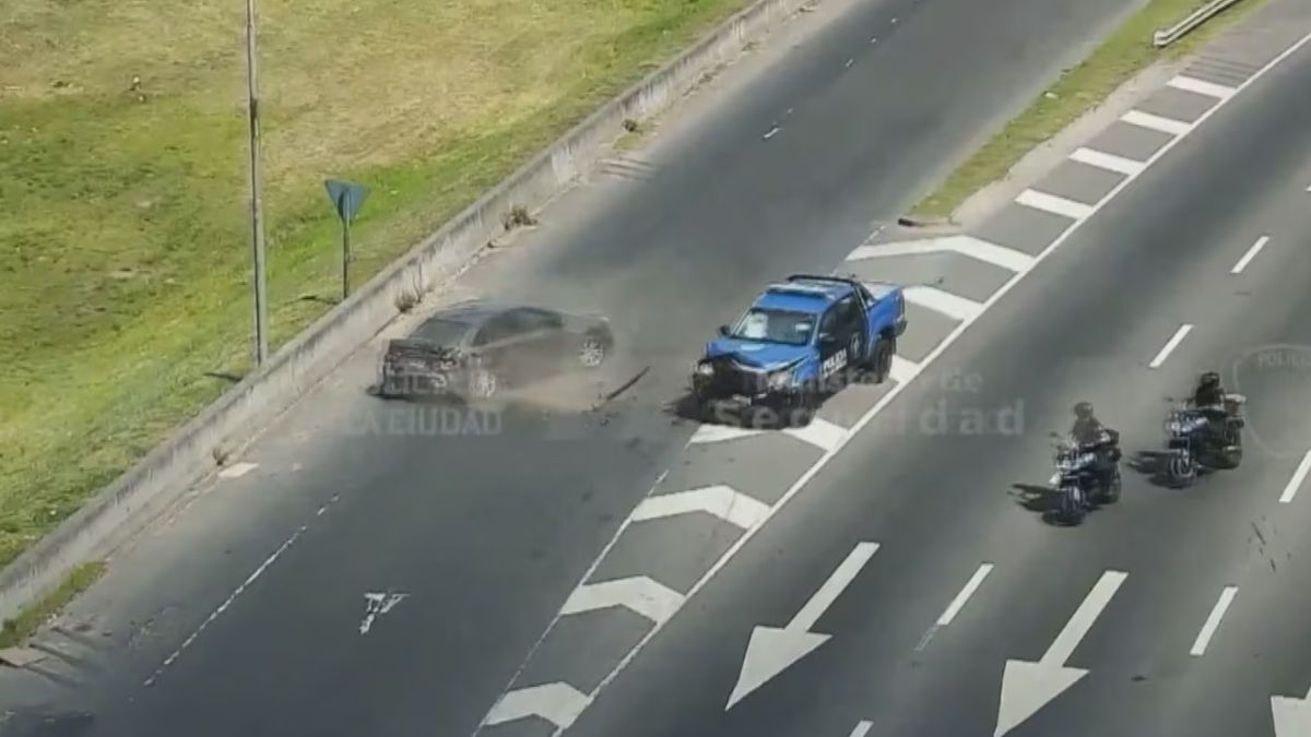 Una persecución y tiroteo se desató en la avenida General Paz