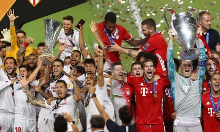 Este jueves a las 16, Sevilla disputa la Supercopa de Europa ante Bayern Munich. Este jueves a las 16, Sevilla disputa la Supercopa de Europa ante Bayern Munich.