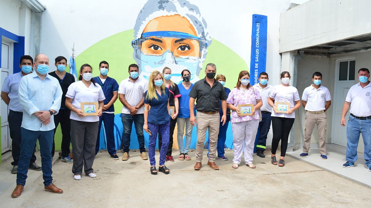 El presidente comunal de Sauce Viejo