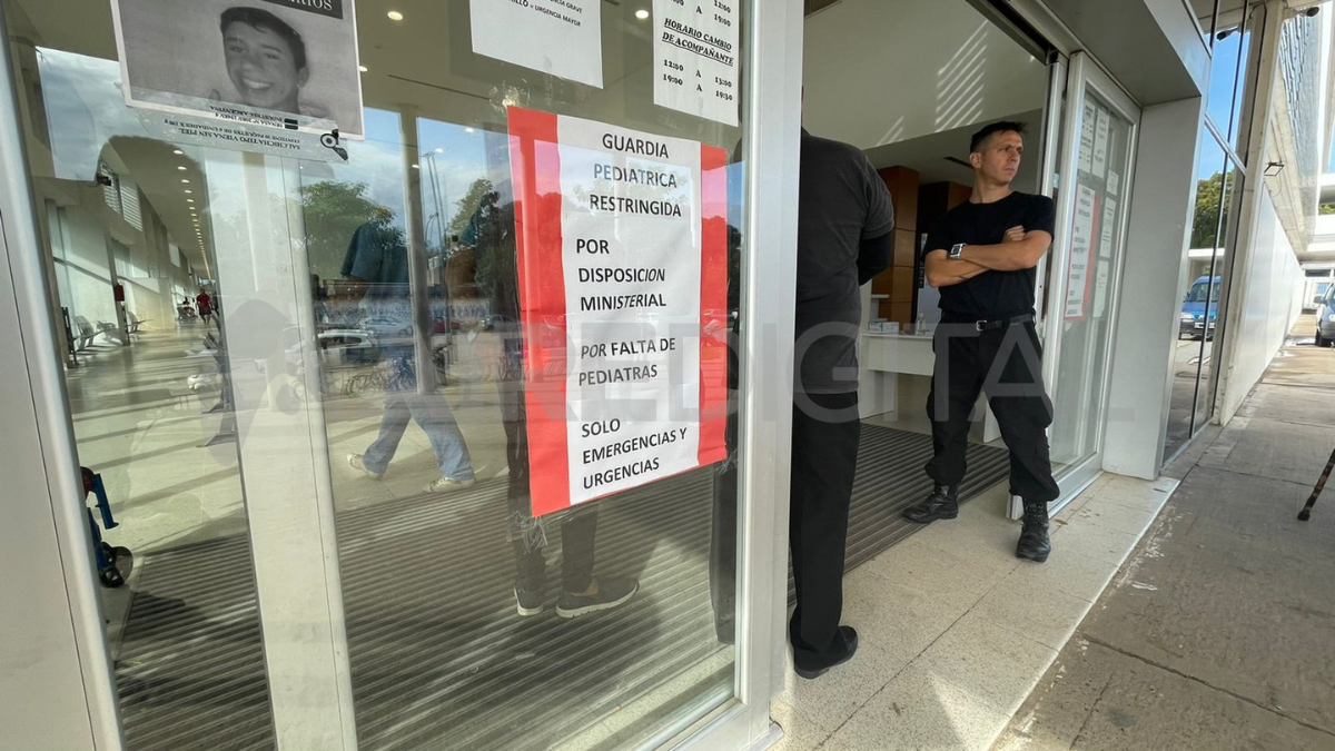 Desde hace un mes la atención pediátrica se restringe a las urgencias. 