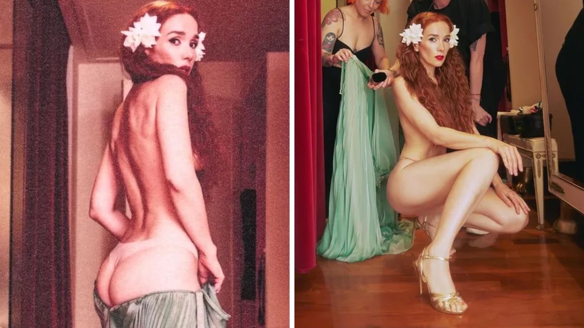 Natalia Oreiro se lució en ropa interior en Instagram. Natalia Oreiro se lució en ropa interior en Instagram.