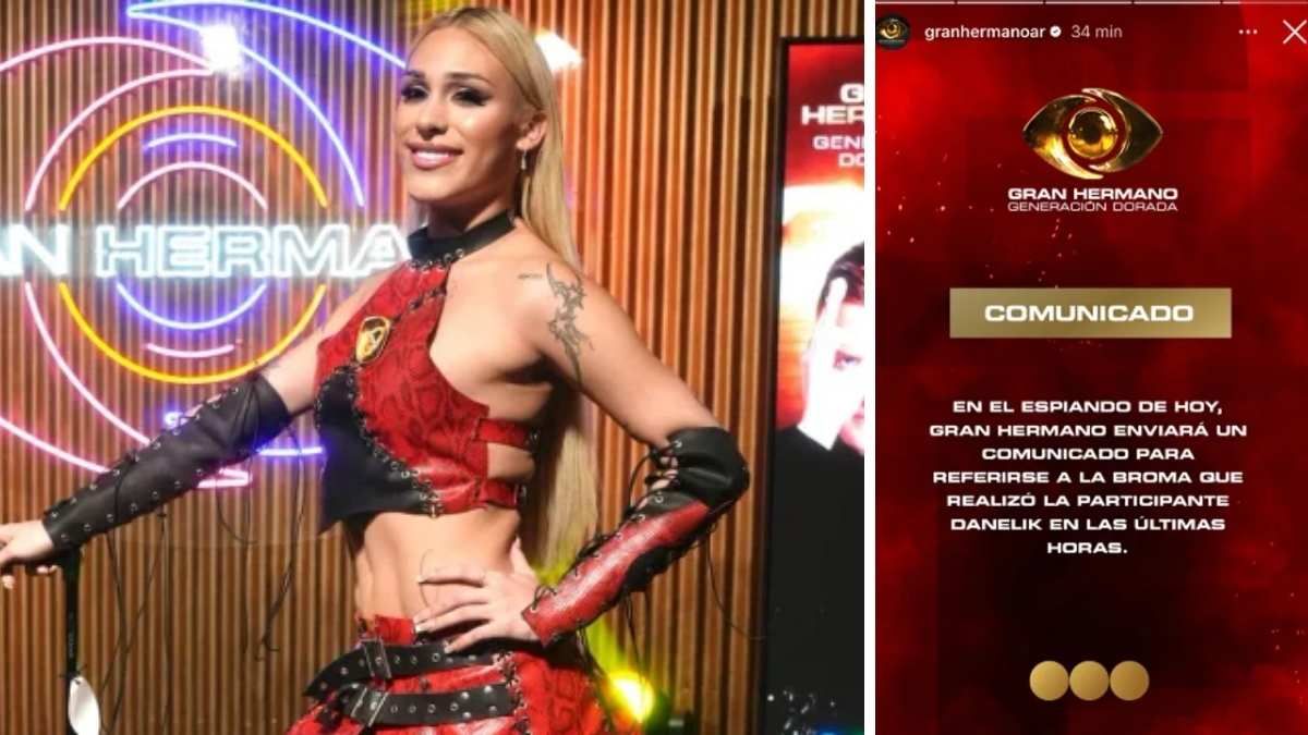 Danelik debi&oacute; pedir disculpas p&uacute;blicas en Gran Hermano tras admitir que su comentario sobre el consumo de marihuana fue una "broma" que se le fue de las manos.