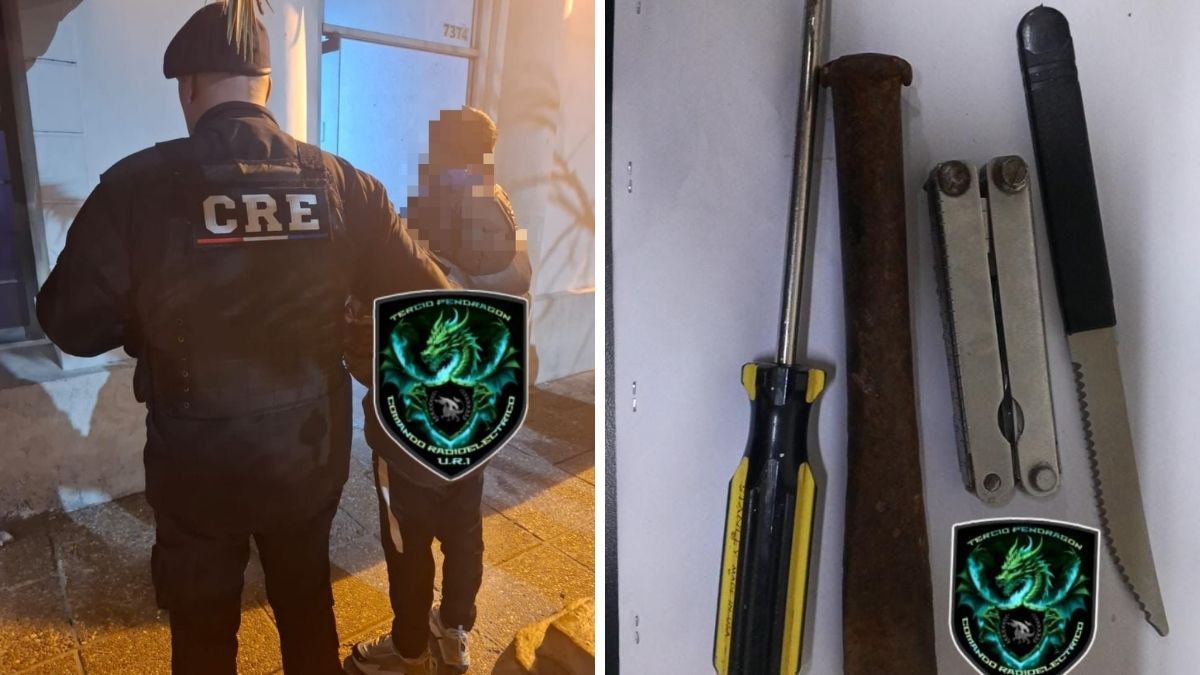 Dos detenidos tras una persecución en Santa Fe