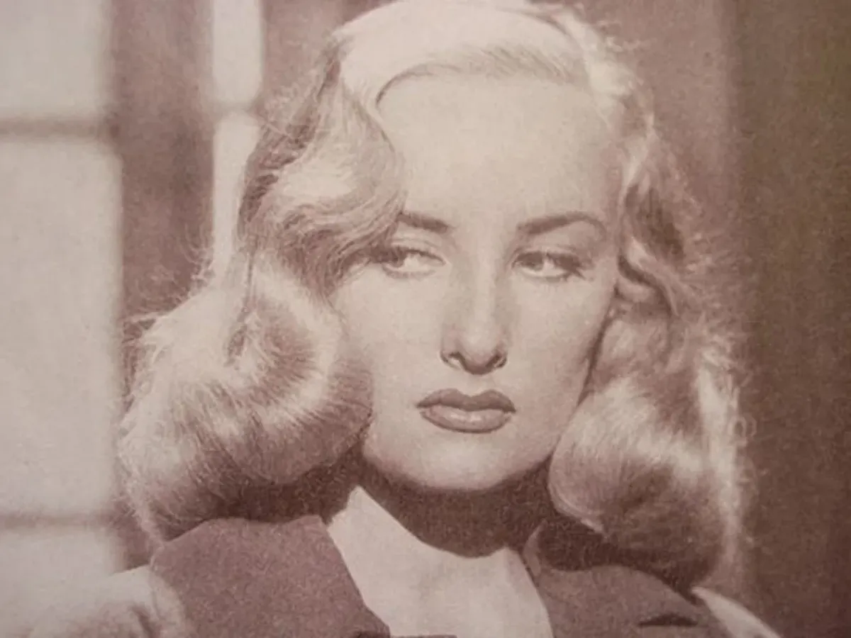 Mirtha Legrand en su juventud. Mirtha Legrand en su juventud.