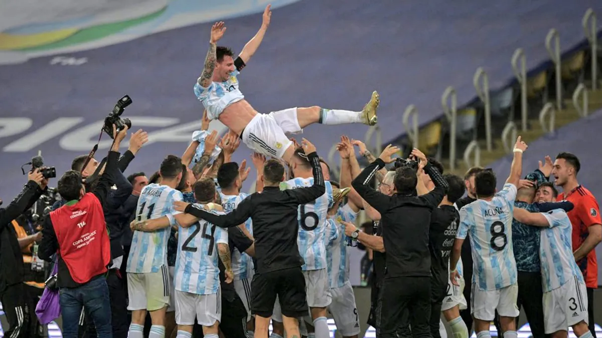 Argentina le ganó a Brasil y se consagró campeón de la Copa América.