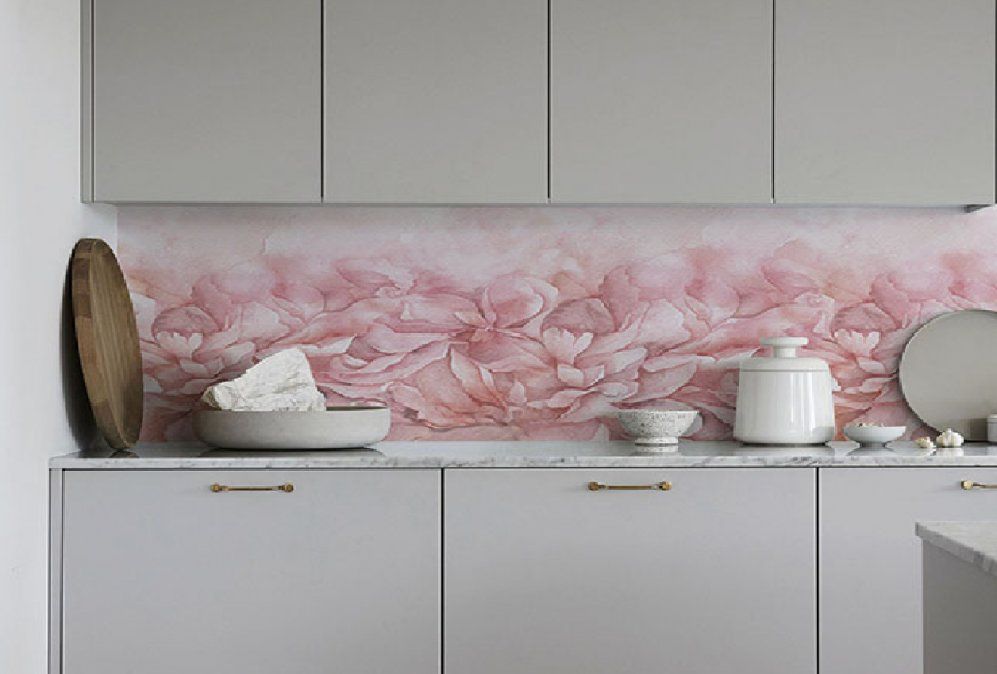 Llenar la encimera de cosas