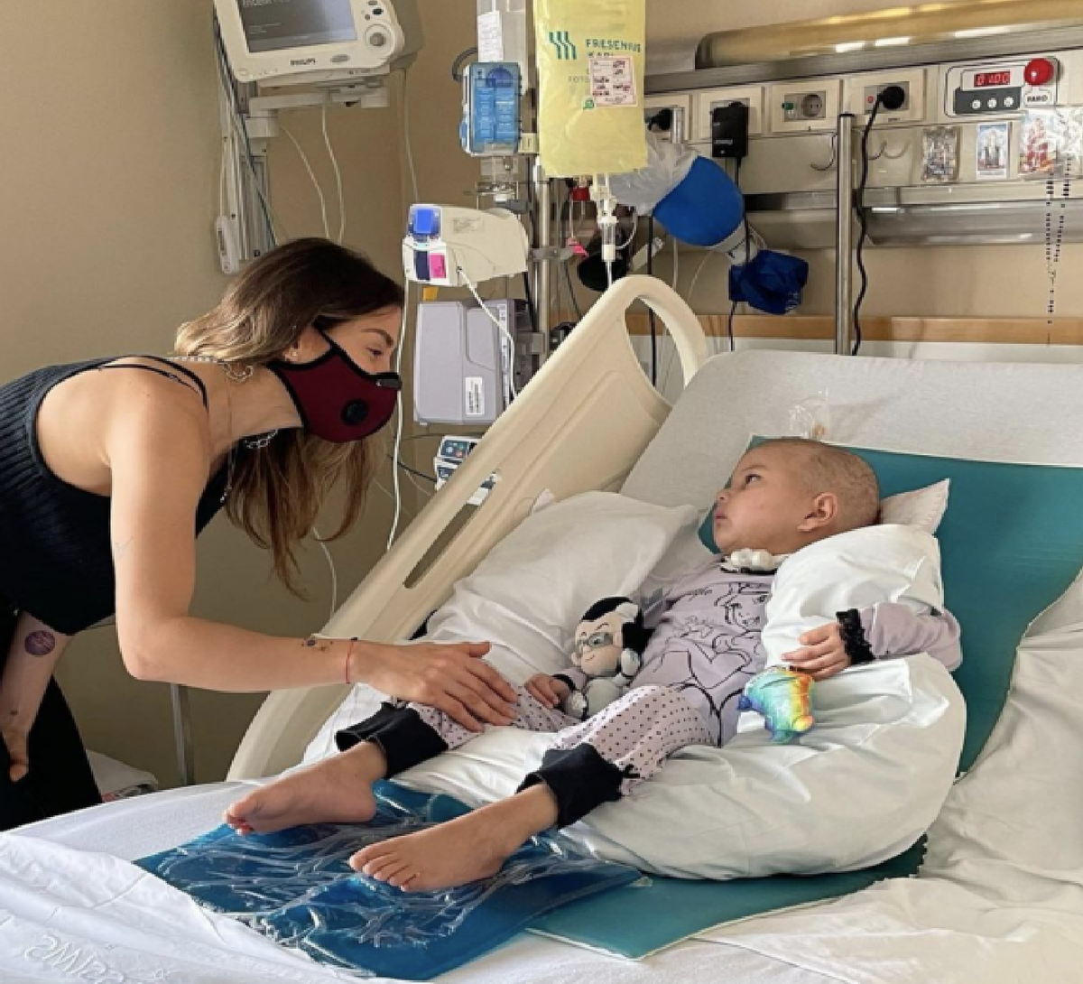 Jimena Barón pidió ayuda para Martu, una nena que padece leucemia linfoblástica