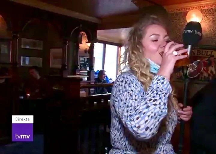 Louise Fischer, de Radio 4 de Dinamarca, mostró en primer plano cómo se vivió la vuelta de estas fiestas.