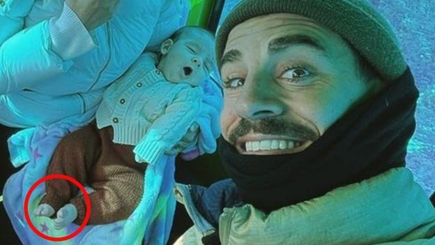 Zoom sobre la foto que compartió Juana Repetto.